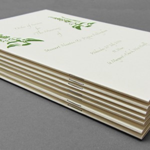 order of service printing