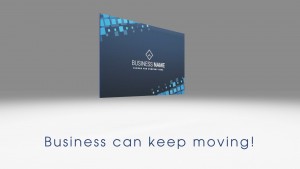 Business can keep moving